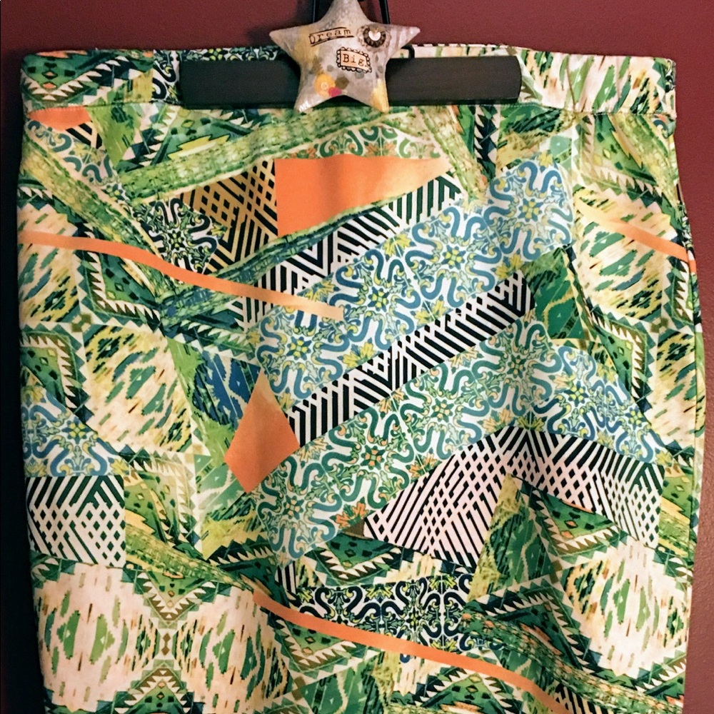 Women’s Modern Geometric Pencil Skirt